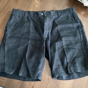 Black Brown Men’s linen shorts